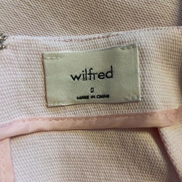 ARITZIA WILFRED ECOULEMENT MINI DRESS, SIZE 0, LIGHT PINK - Picture 7 of 7